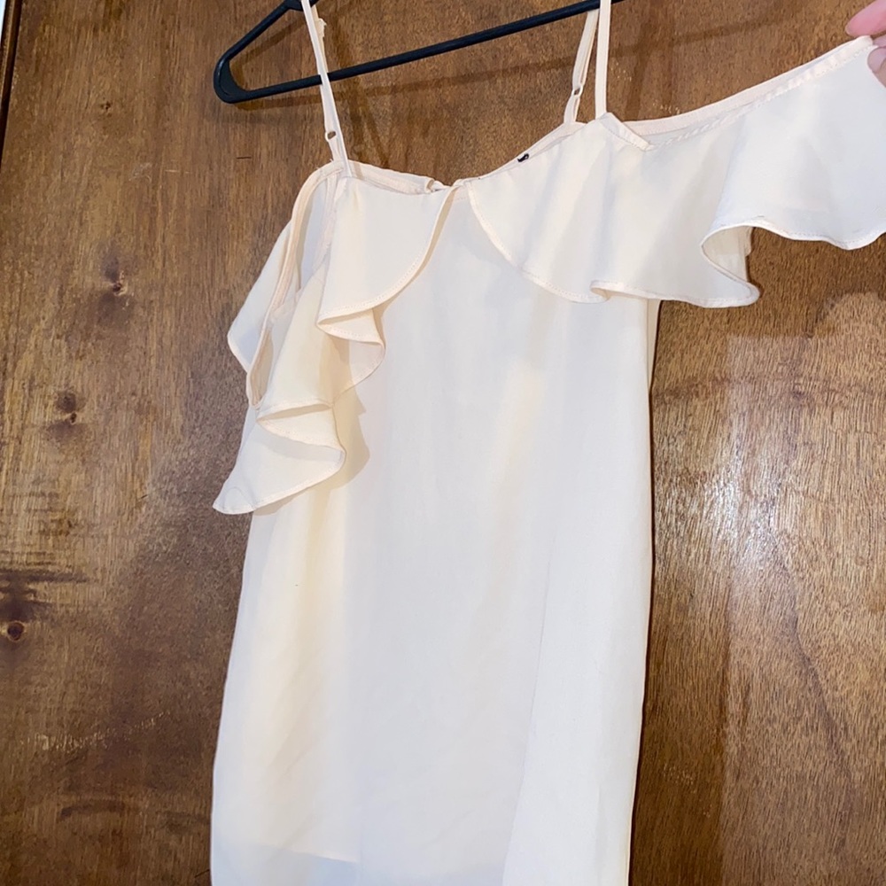 Off the Shoulder Tan top